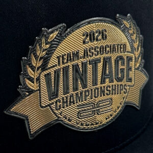 Metallic Gold Patch Hat - Curved Bill