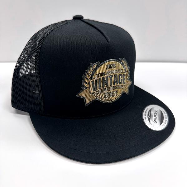 Metallic Gold Patch Hat - Flat Bill